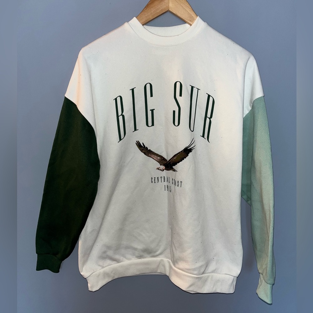 Big Sur Central Coast oversize sweatshirt